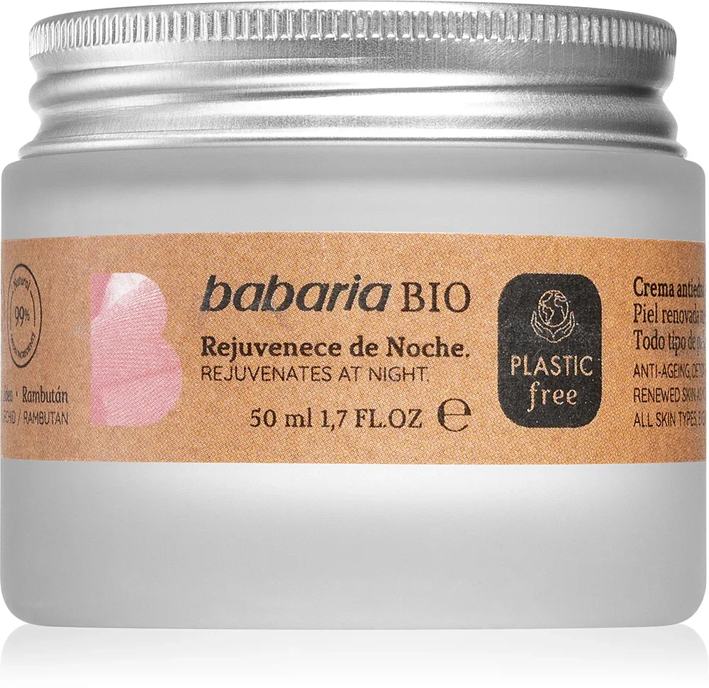 Babaria BIO - Омолаживающий ночной крем, 50 мл