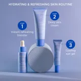 Флюид тональный Apivita Aqua Beelicious Tinted Fluid SPF30 увлажняющий, среднее покрытие, 40 мл SPF 30 — фото 6