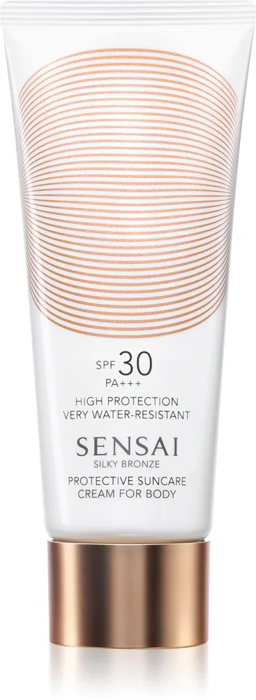 Sensai Silky Bronze - Солнцезащитный крем для тела SPF 30, 150 мл