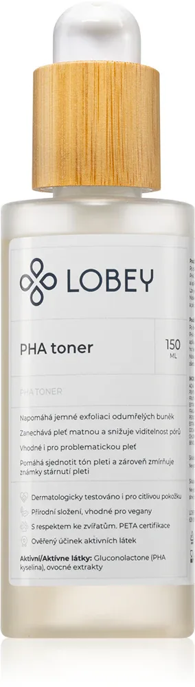 Lobey Skin Care PHA toner - Тоник для лица, 150 мл
