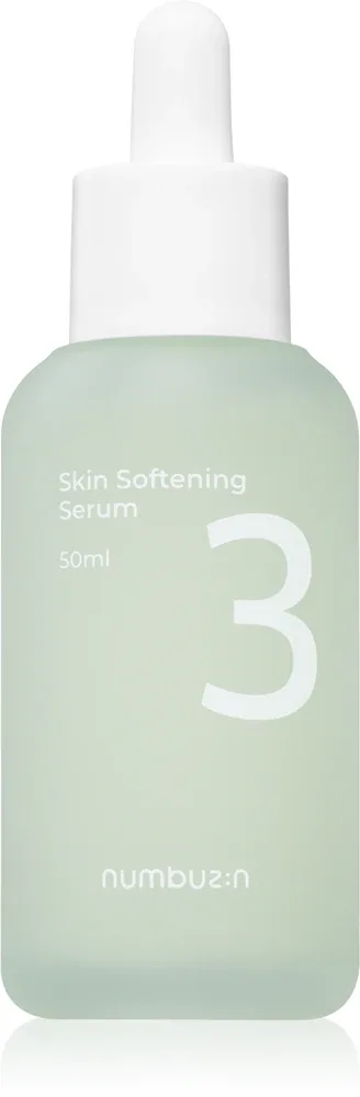Numbuzin No. 3 Skin Softening Serum - Сыворотка успокаивающая для осветления и увлажнения, 50 мл