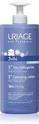 Uriage Bebe 1st Cleansing Water - очищающая вода для тела и лица