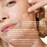 Bioderma Photoderm XDefense Tinted - Защитный тонизирующий флюид для лица SPF 50+, 40 мл, оттенок 01 Very Light — фото 5