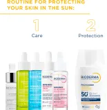 Bioderma Photoderm XDefense Tinted - Защитный тонизирующий флюид для лица SPF 50+, 40 мл, оттенок 02 Light — фото 6