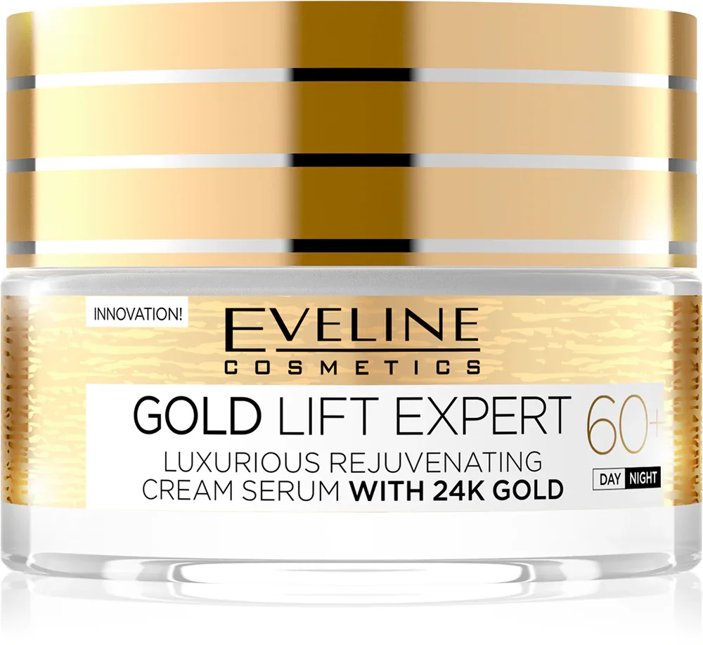 Крем для лица Eveline Cosmetics Gold Lift Expert питательный, для любого типа кожи, 50 мл
