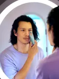 Массажёр для кожи вокруг глаз FOREO IRIS 2 с технологией T-Sonic, 8 режимов, силиконовый — фото 2