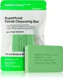 Carbon Theory Facial Cleansing Bar Superfood - Очищающее мыло для лица Green, 100 г — фото 1