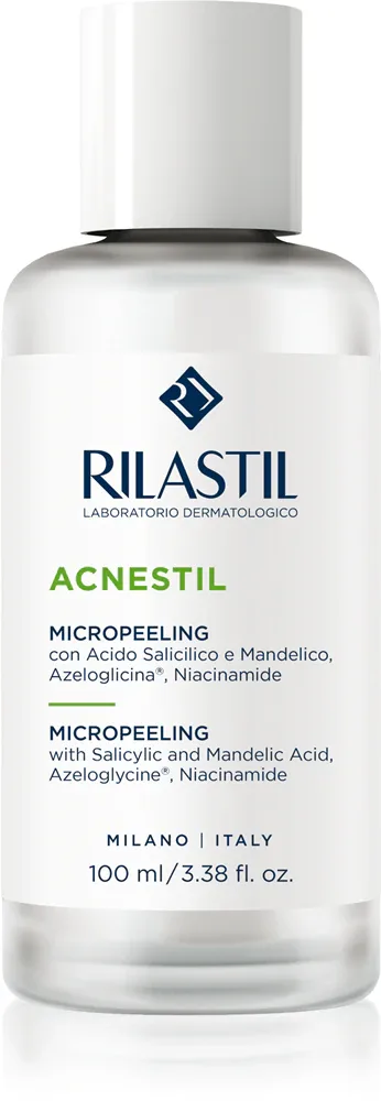 Rilastil Acnestil - Молочко для смягчения и отшелушивания кожи с акне, 100 мл