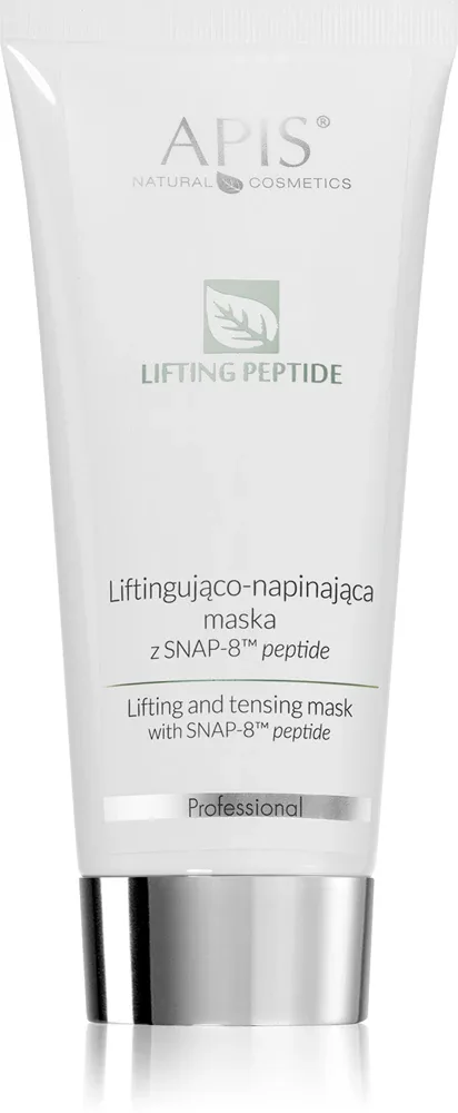 Apis Natural Cosmetics Lifting Peptide SNAP-8 - Маска для лица с пептидами, укрепляющая и подтягивающая