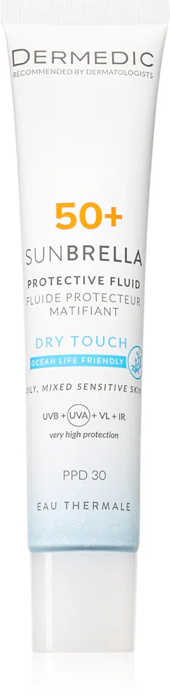 Dermedic Sunbrella Protective Fluid - Флюид охранитель SPF 50+, 40 мл