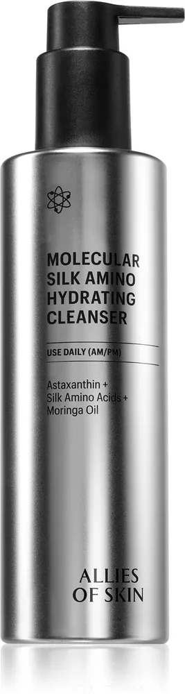 Allies of Skin Molecular Silk Amino Hydrating Cleanser - Увлажняющий гель для очищения с аминокислотами