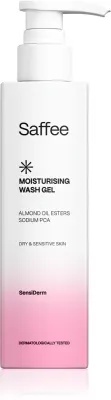 Saffee SensiDerm Moisturising Wash Gel - Увлажняющий очищающий гель для сухой и чувствительной кожи, 200 мл