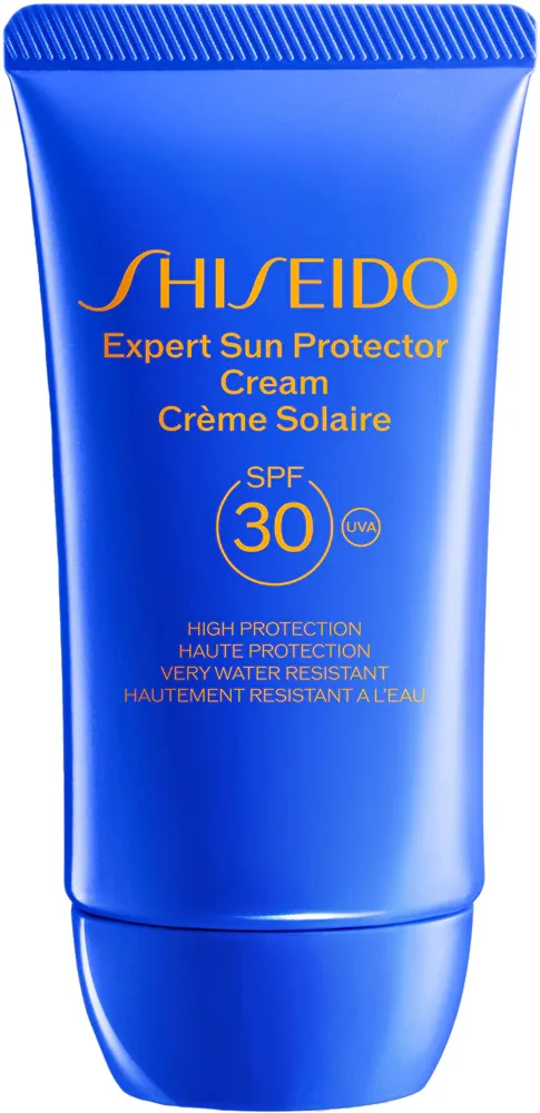 Shiseido Expert Sun Protector Cream SPF 30 - Водостойкий крем для загара SPF 30 для лица, 50 мл