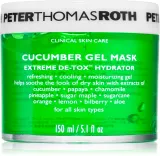 Peter Thomas Roth Cucumber De-Tox Gel Mask - Увлажняющая гелевая маска для лица и области вокруг глаз, 150 мл — фото 1