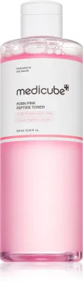 Medicube PDRN Pink Cica Soothing Toner - Розовый тоник для лица, укрепляющий кожу, 250 мл