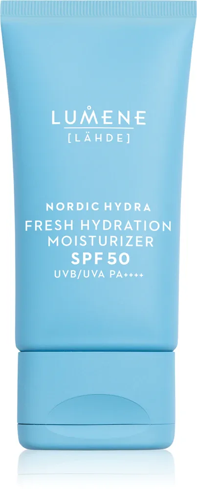 Lumene Nordic Hydra [LÄHDE] Fresh Hydration - Увлажняющий защитный крем SPF 50, 50 мл