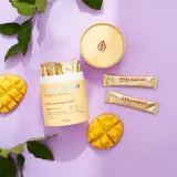Aura Herbals Colladrop Beauty collagen HMG 10 000 mg - Морской коллаген для идеальной кожи, волос и ногтей вкус mango, 30 шт — фото 3