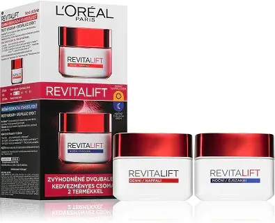 L’Oreal Paris Revitalift - Набор против старения и укрепляющий кожу, 2 шт
