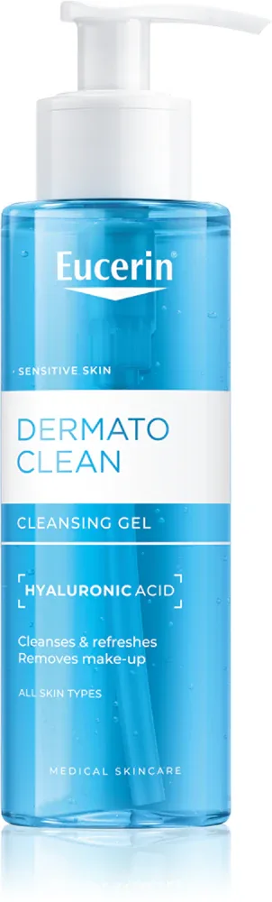 Eucerin DermatoClean - Очищающий гель для лица с увлажняющим действием, 200 мл
