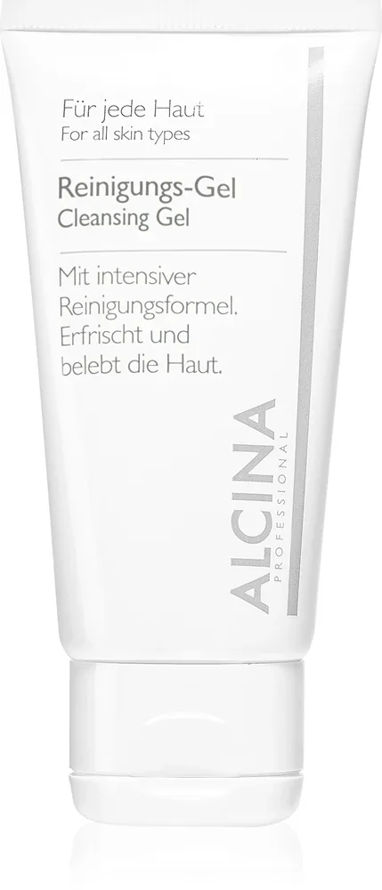Alcina For All Skin Types - Гель для очищения кожи с алоэ и цинком, 150 мл