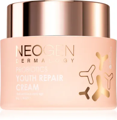 Neogen Dermalogy Probiotics Youth Repair Cream - Легкий крем для лица против первых признаков старения кожи, 50 г