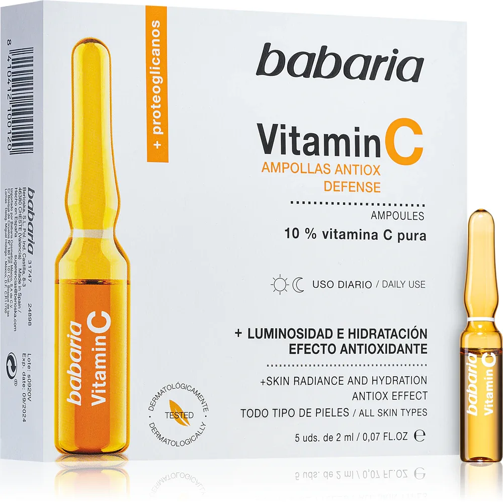 Babaria Vitamin C - Ампулы с витамином C, 5 мл