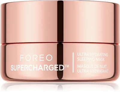 FOREO SUPERCHARGED Ultra Hydrating - Маска для лица, интенсивно увлажняющая и питательная на ночь, 15 мл