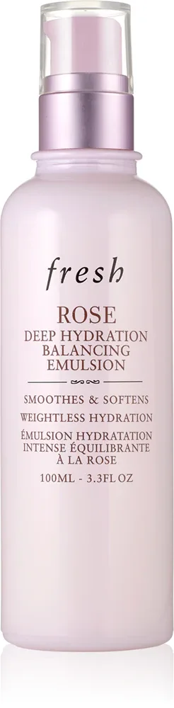 fresh Rose Deep Hydration Balancing Emulsion - Увлажняющий крем с экстрактом розы, 100 мл
