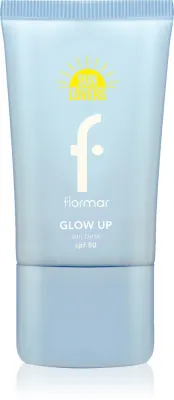 flormar Glow Up Sun Base SPF 50 - Эмульсия для загара с осветляющим эффектом, 40 мл