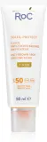 RoC Soleil Protect Anti Brown Spots Unifying Fluid Tinted - Унифицирующий тонизирующий флюид для лица SPF 50 с витамином C, 50 мл — фото 1