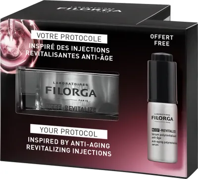 FILORGA GIFTSET NCEF-REVITALIZE - Подарочный набор для зрелой кожи, 2 шт