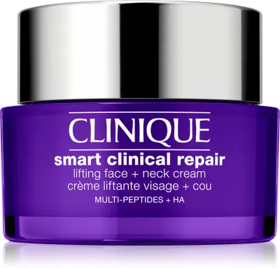 Clinique Smart Clinical Repair Lifting Face + Neck Cream - Омолаживающий крем для лица и шеи
