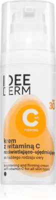 Ideepharm Idee Derm Vitamin C - Крем для лица, осветляющий и укрепляющий SPF 30, 50 мл