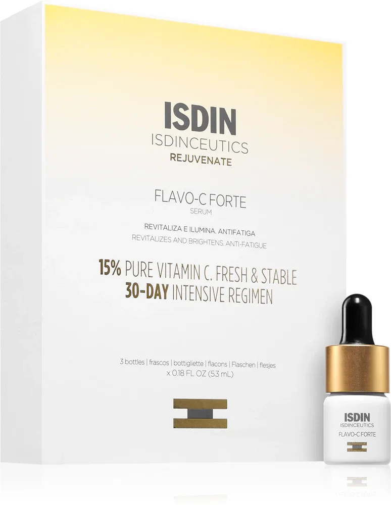 ISDIN Isdinceutics Flavo-C Forte - Интенсивная сыворотка с витамином C, 3 мл