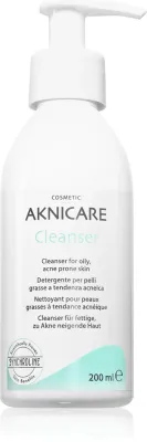 Synchroline Aknicare Cleanser - Гель для очищения кожи с проблемами, уменьшающий выработку себума, 200 мл