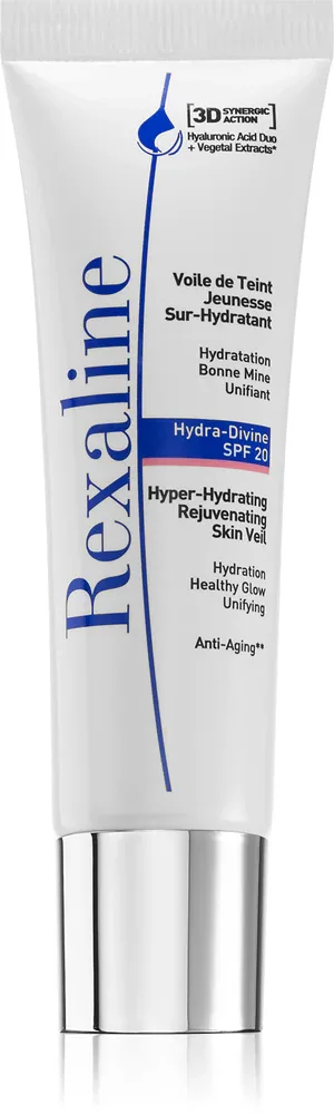 Rexaline 3D Hydra-Divine - Тонирующий увлажняющий крем с SPF 20, 30 мл