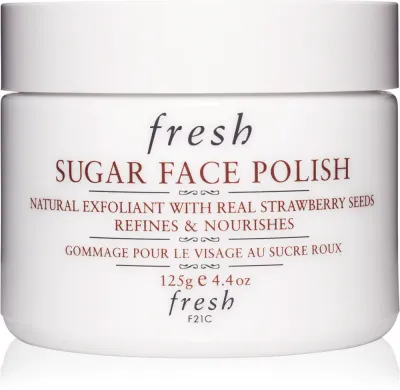 fresh Sugar Face Polish - Пилинг сахарный для лица, 125 г