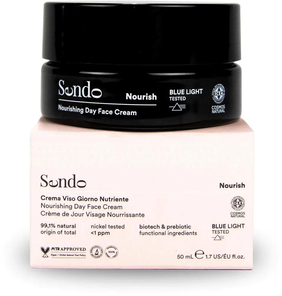 Sendo Nourish Nourishing Day Face Cream - Питательный дневной крем для лица, 50 мл