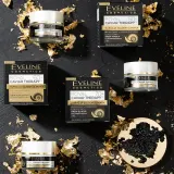 Eveline Cosmetics 24K Snail & Caviar - Крем против морщин для лица с экстрактом улиточного слизи, 50 мл — фото 2