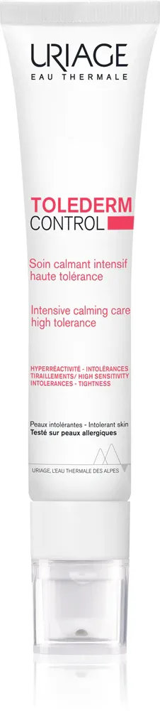 Uriage Tolederm Control Soothing Care - Крем для лица: уход для чувствительной и аллергической кожи, 40 мл