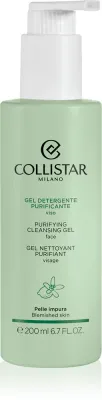 Collistar Cleansers Purifying Cleansing Gel - Деликатный гель для очищения кожи с повышенной склонностью к раздражениям, 200 мл