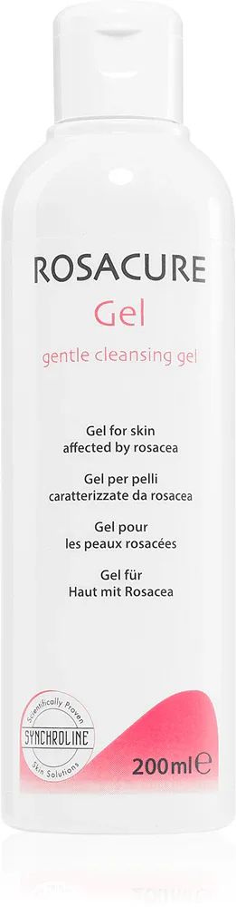 Synchroline Rosacure - Деликатный гель для очищения чувствительной кожи с предрасположенностью к пигментации, 200 мл