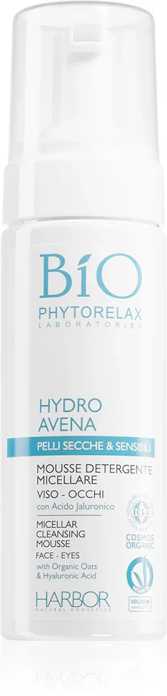 Phytorelax Laboratories Bio Hydro Avena - Мицеллярная пенка для очищения кожи, 150 мл