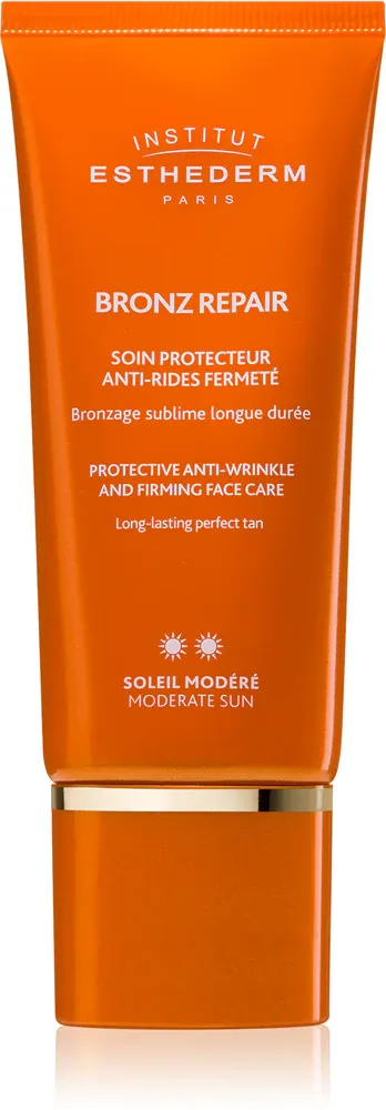 Крем для лица Institut Esthederm Bronz Repair Protective Anti-Wrinkle and Firming Face Care солнцезащитный, с SPF, 50 мл