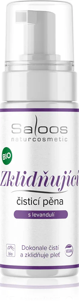 Saloos Calm - Нежная очищающая пенка с лавандой, 150 мл