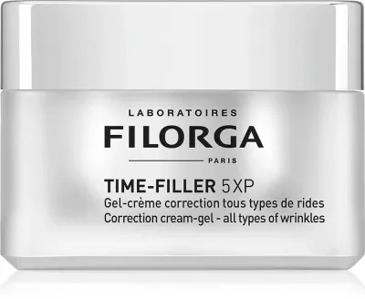 FILORGA TIME-FILLER 5XP GEL-CREAM - Интенсивный гель-крем для жирной и комбинированной кожи, 50 мл