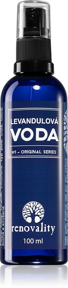 Renovality Original Series Woda lawendowa - Тоник для лица подходит для всех типов кожи, включая чувствительную, 100 мл