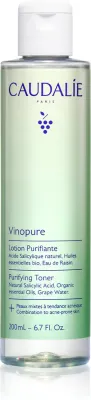 Caudalie Vinopure Purifying Toner - Очищающий тоник для смешанной кожи, 200 мл