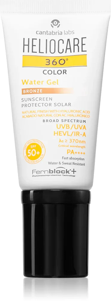 Heliocare 360 - Тонирующий защитный гель SPF 50+, 50 мл, оттенок Bronze