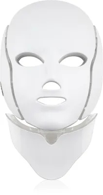 Маска LED для лица и шеи PALSAR7 LED Mask Face and Neck White с 192 диодами LED, 1 шт